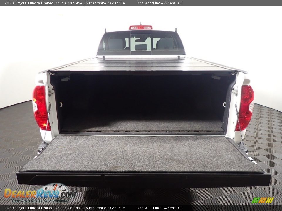 2020 Toyota Tundra Limited Double Cab 4x4 Super White / Graphite Photo #14