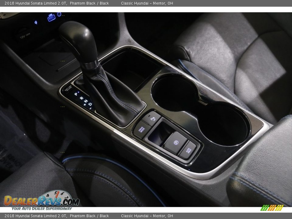 2018 Hyundai Sonata Limited 2.0T Phantom Black / Black Photo #15
