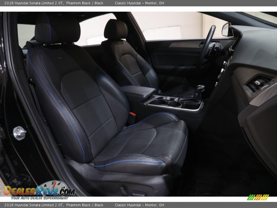 2018 Hyundai Sonata Limited 2.0T Phantom Black / Black Photo #16