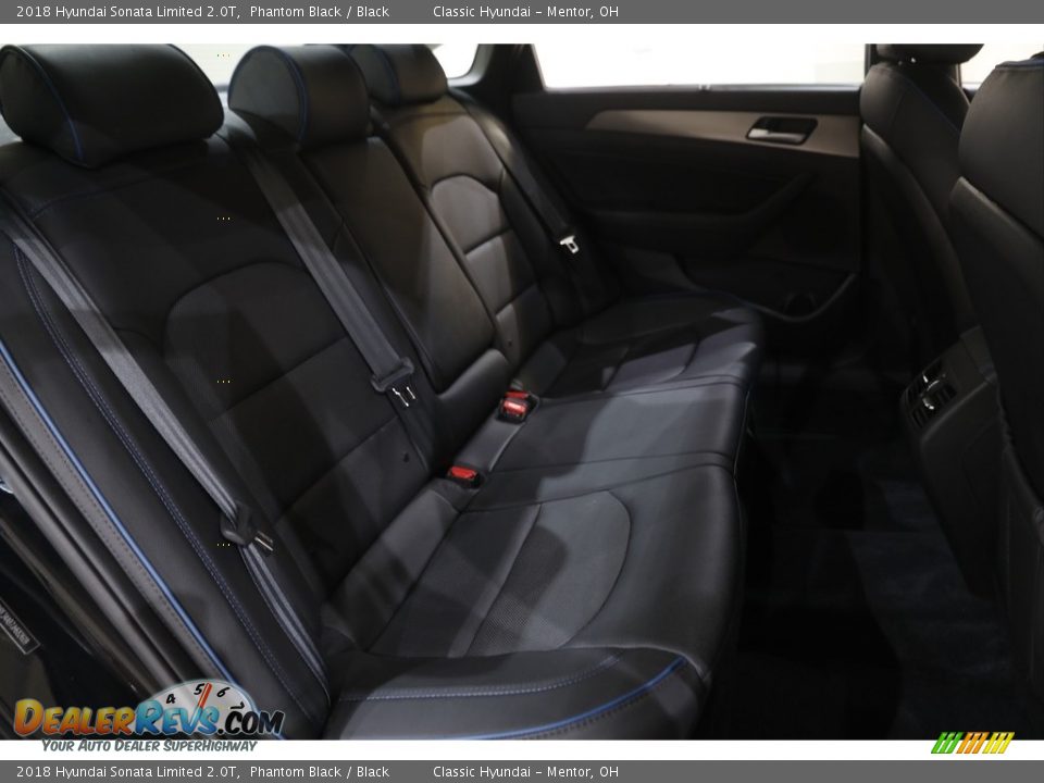 2018 Hyundai Sonata Limited 2.0T Phantom Black / Black Photo #17