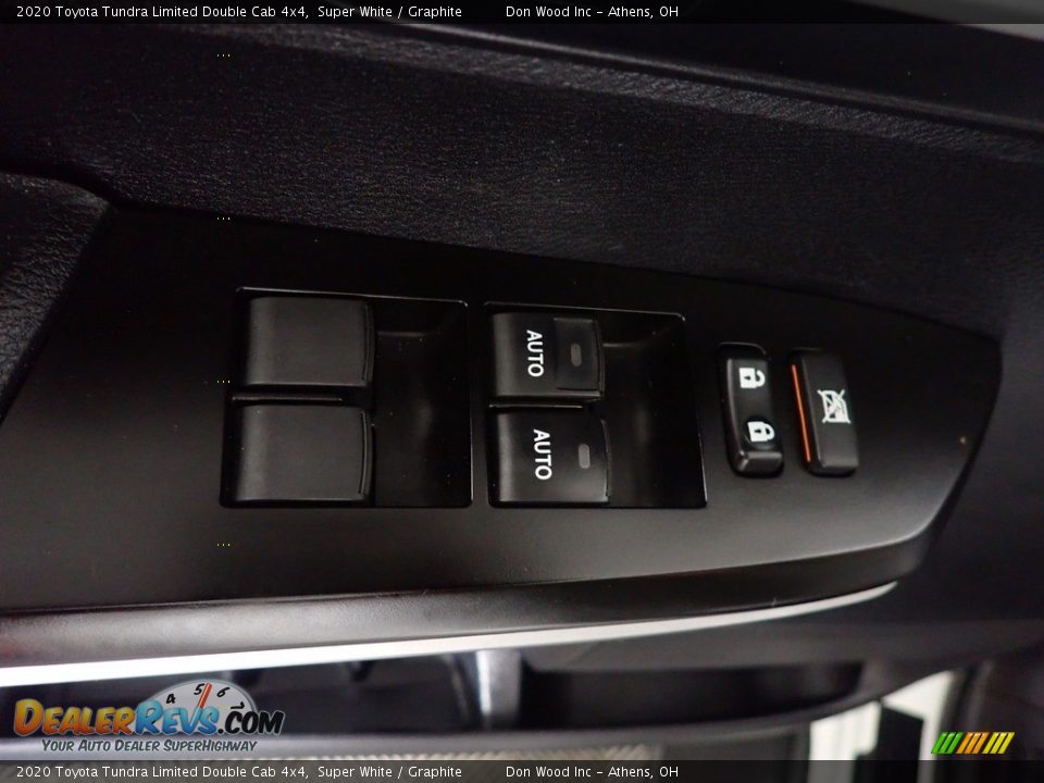 2020 Toyota Tundra Limited Double Cab 4x4 Super White / Graphite Photo #18