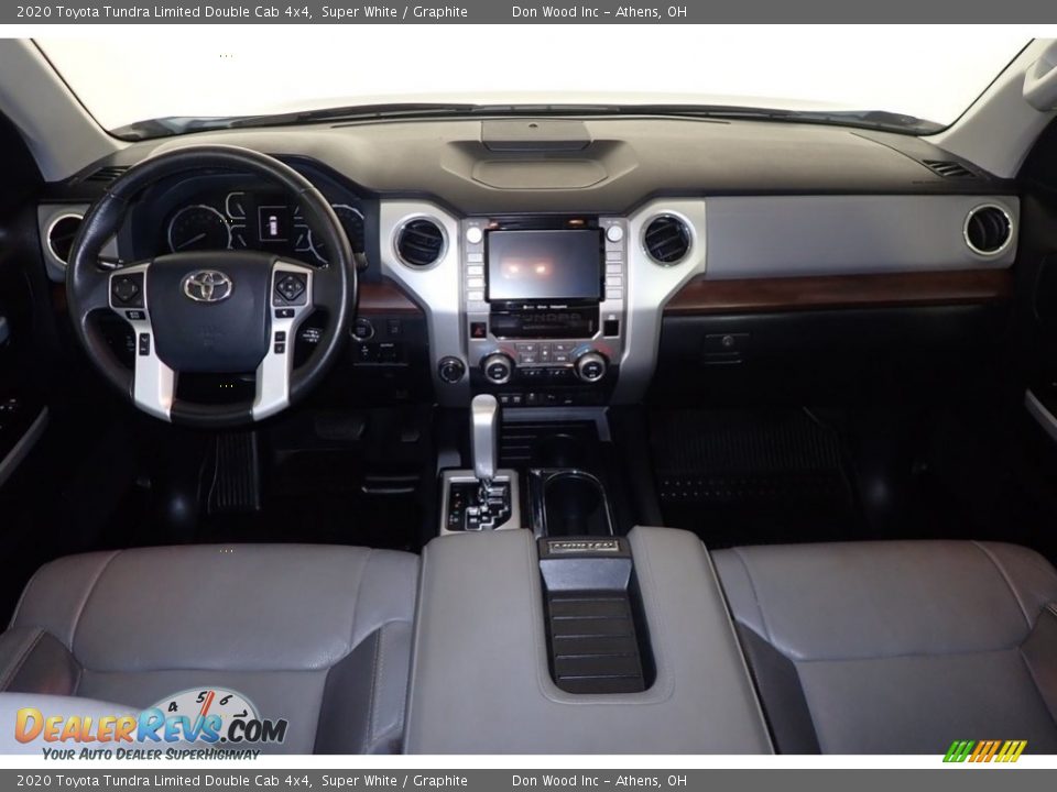 2020 Toyota Tundra Limited Double Cab 4x4 Super White / Graphite Photo #21