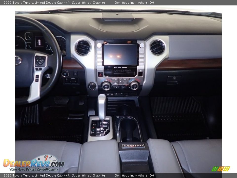 2020 Toyota Tundra Limited Double Cab 4x4 Super White / Graphite Photo #22