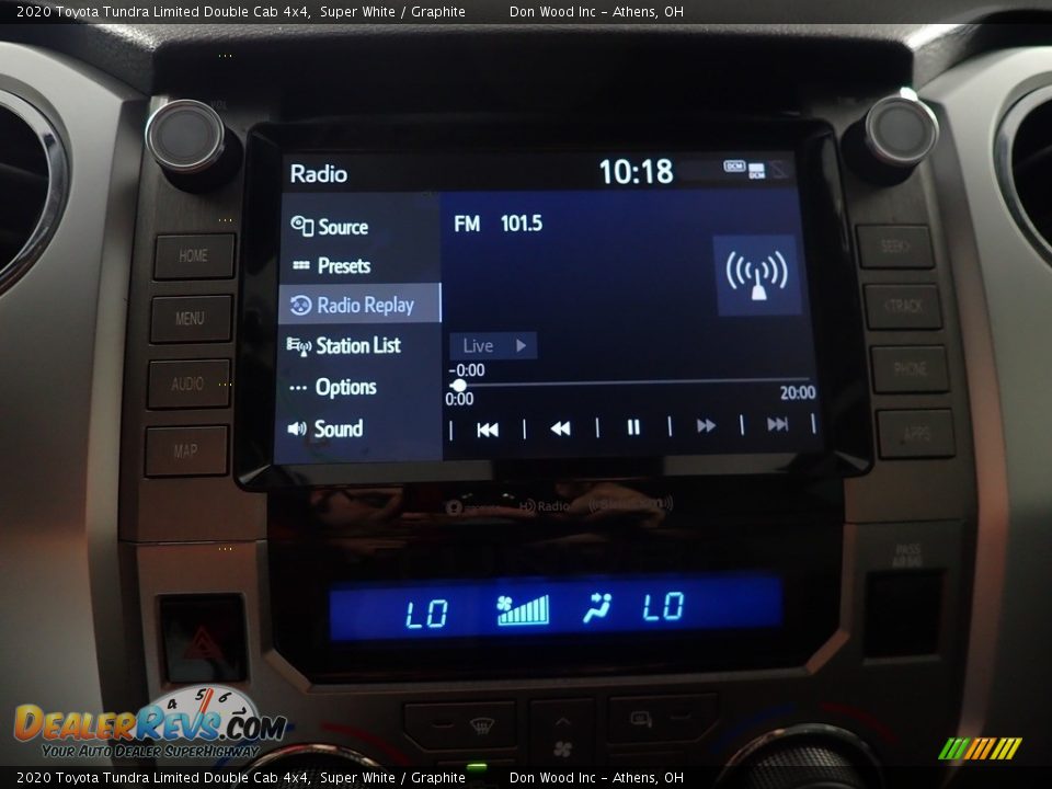 2020 Toyota Tundra Limited Double Cab 4x4 Super White / Graphite Photo #23