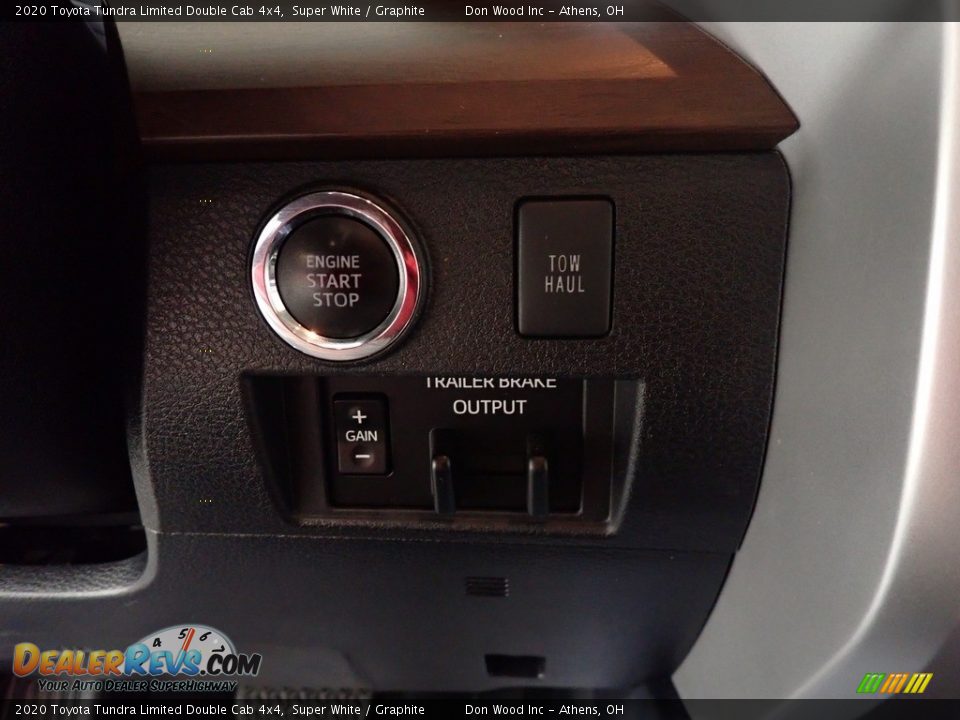 2020 Toyota Tundra Limited Double Cab 4x4 Super White / Graphite Photo #29