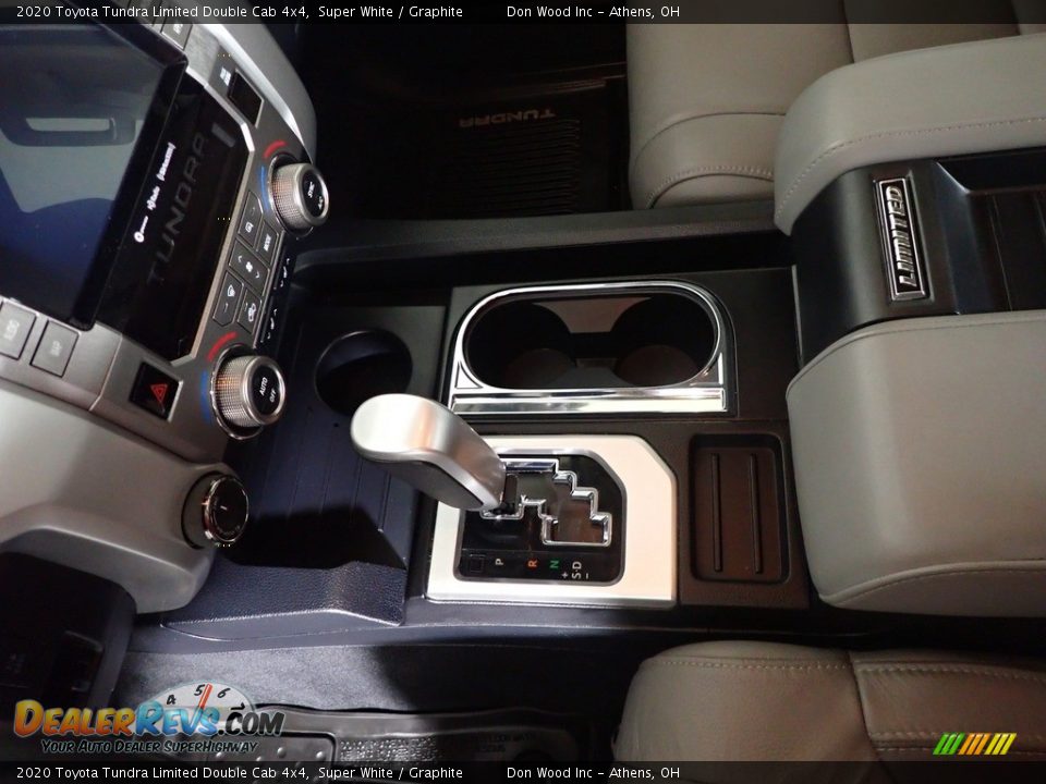 2020 Toyota Tundra Limited Double Cab 4x4 Super White / Graphite Photo #30