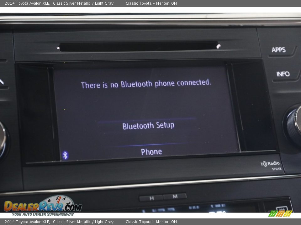 2014 Toyota Avalon XLE Classic Silver Metallic / Light Gray Photo #11