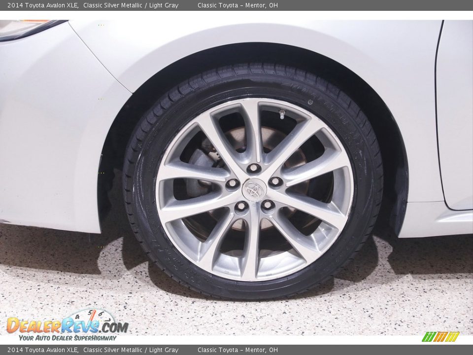 2014 Toyota Avalon XLE Classic Silver Metallic / Light Gray Photo #21