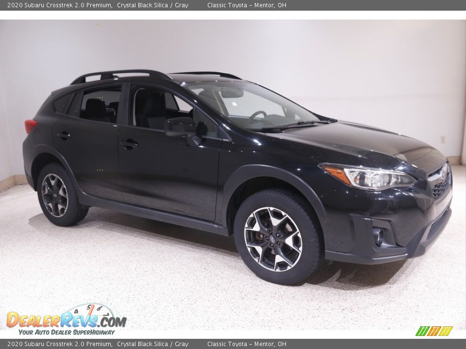 Crystal Black Silica 2020 Subaru Crosstrek 2.0 Premium Photo #1