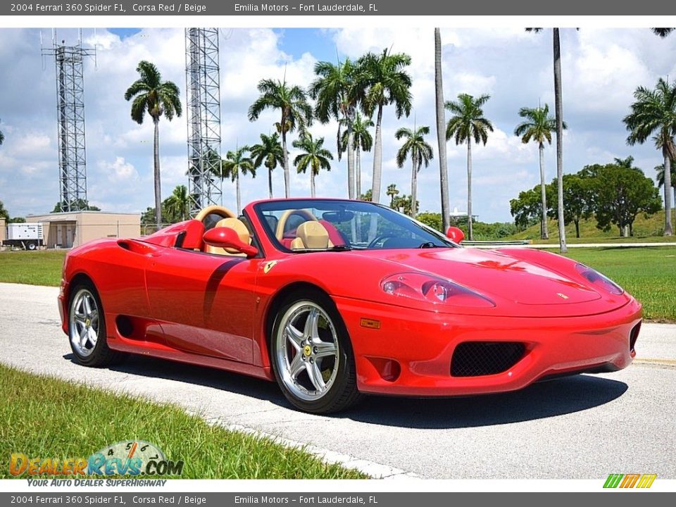 Corsa Red 2004 Ferrari 360 Spider F1 Photo #1