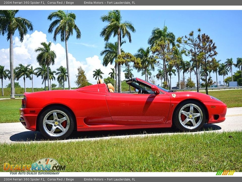 Corsa Red 2004 Ferrari 360 Spider F1 Photo #3