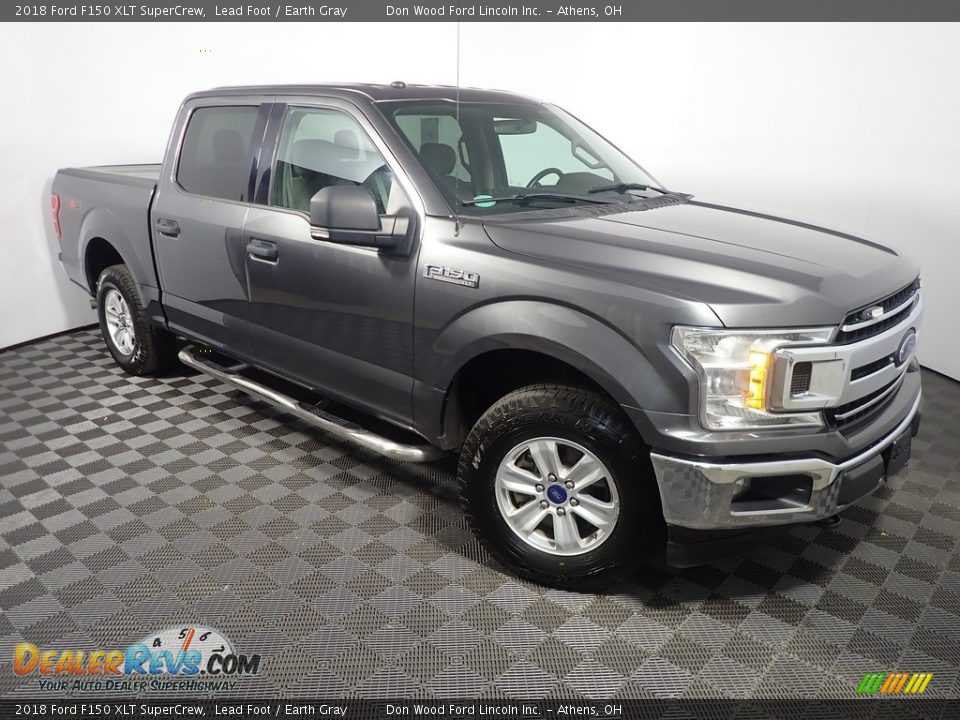 2018 Ford F150 XLT SuperCrew Lead Foot / Earth Gray Photo #3