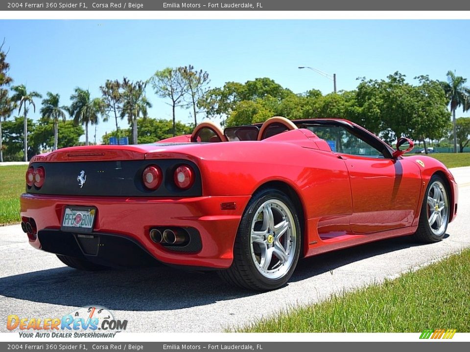 Corsa Red 2004 Ferrari 360 Spider F1 Photo #4