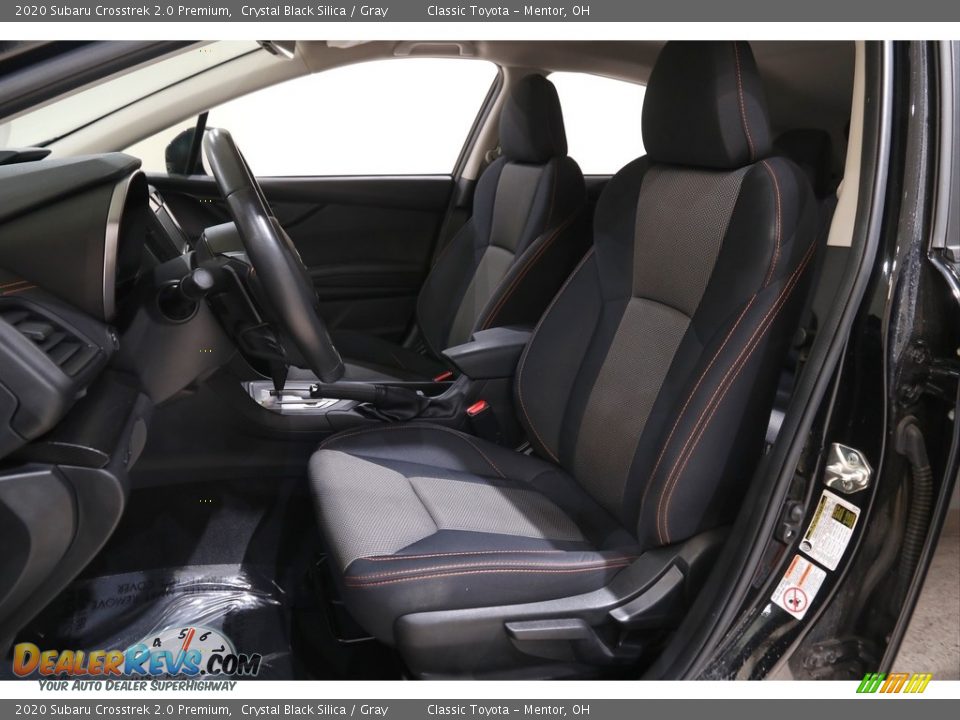 Gray Interior - 2020 Subaru Crosstrek 2.0 Premium Photo #5