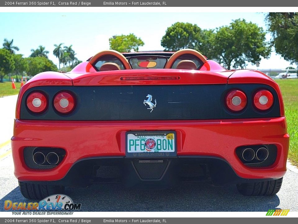 Exhaust of 2004 Ferrari 360 Spider F1 Photo #5