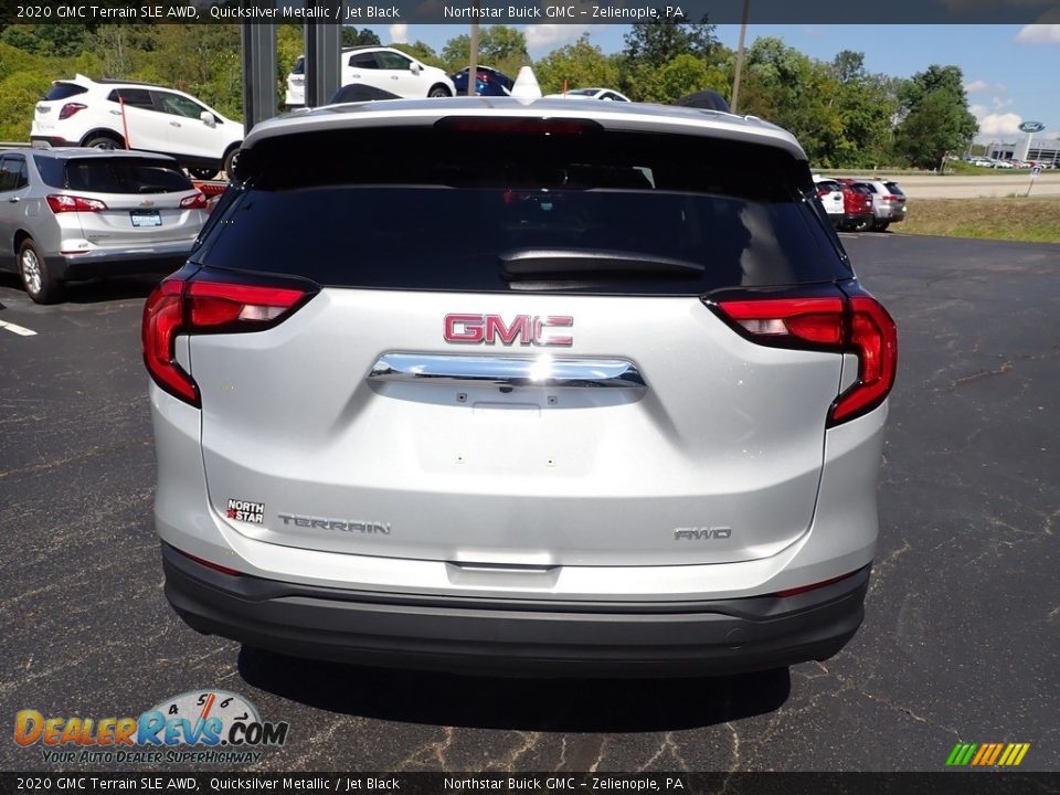 2020 GMC Terrain SLE AWD Quicksilver Metallic / Jet Black Photo #5