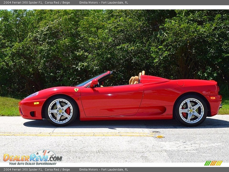 Corsa Red 2004 Ferrari 360 Spider F1 Photo #7