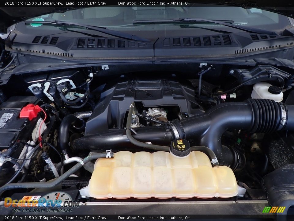 2018 Ford F150 XLT SuperCrew Lead Foot / Earth Gray Photo #7