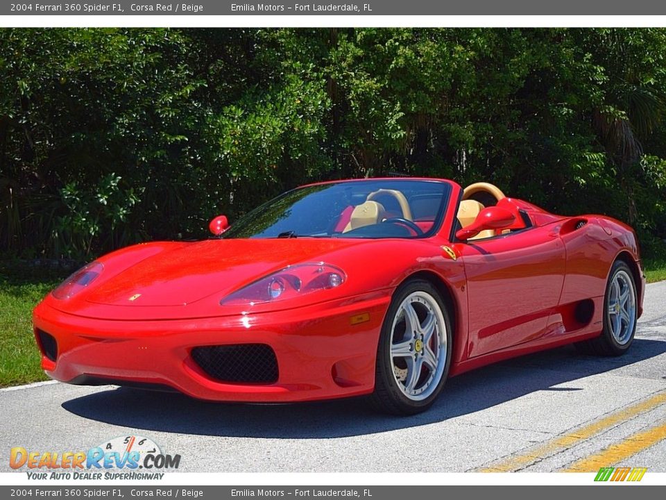 Corsa Red 2004 Ferrari 360 Spider F1 Photo #8