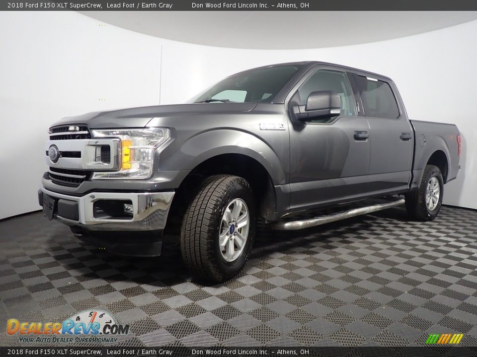 2018 Ford F150 XLT SuperCrew Lead Foot / Earth Gray Photo #8