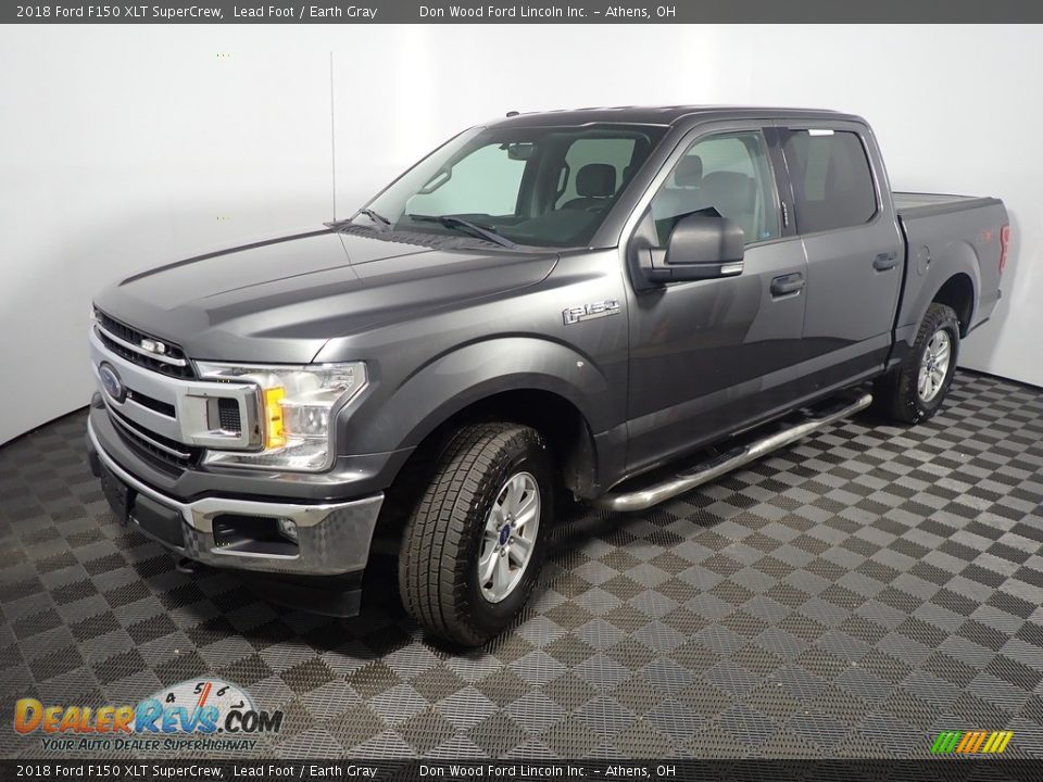 2018 Ford F150 XLT SuperCrew Lead Foot / Earth Gray Photo #9