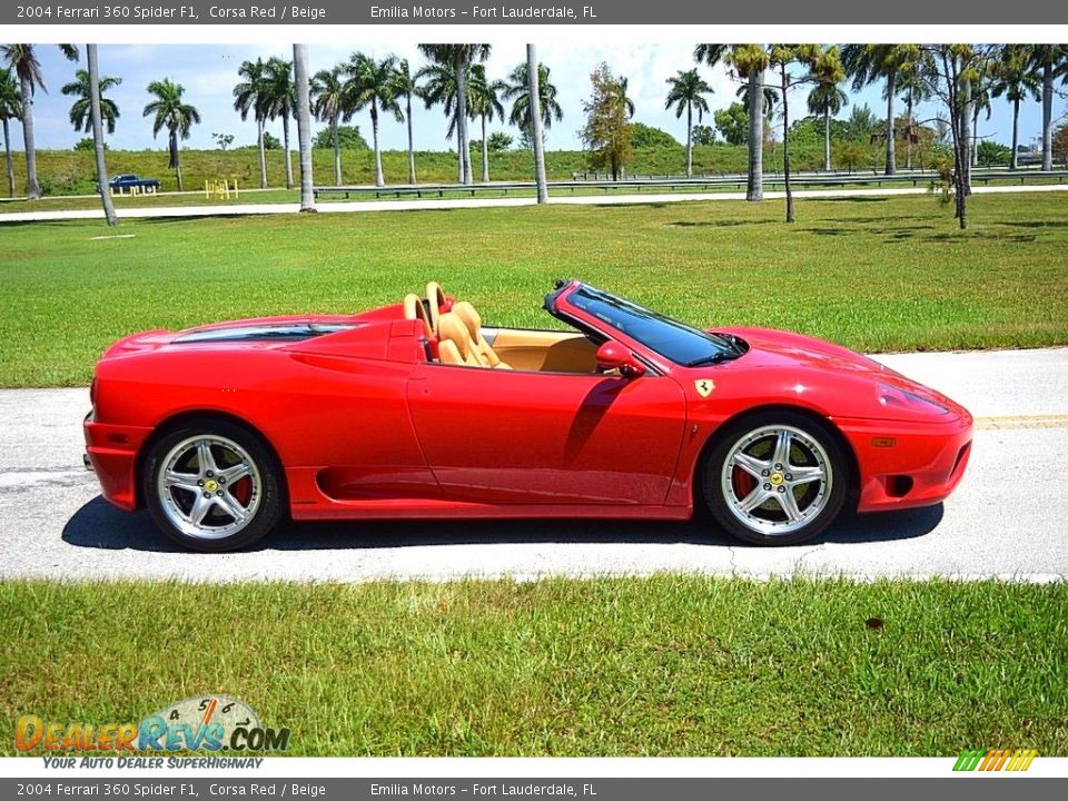 Corsa Red 2004 Ferrari 360 Spider F1 Photo #10