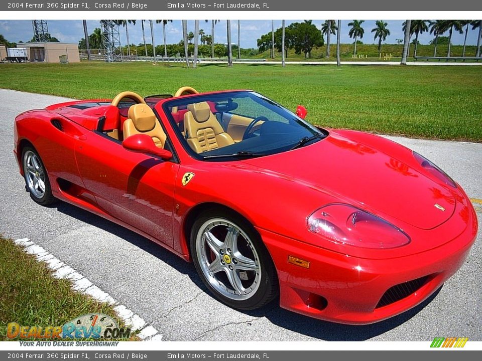 Corsa Red 2004 Ferrari 360 Spider F1 Photo #11