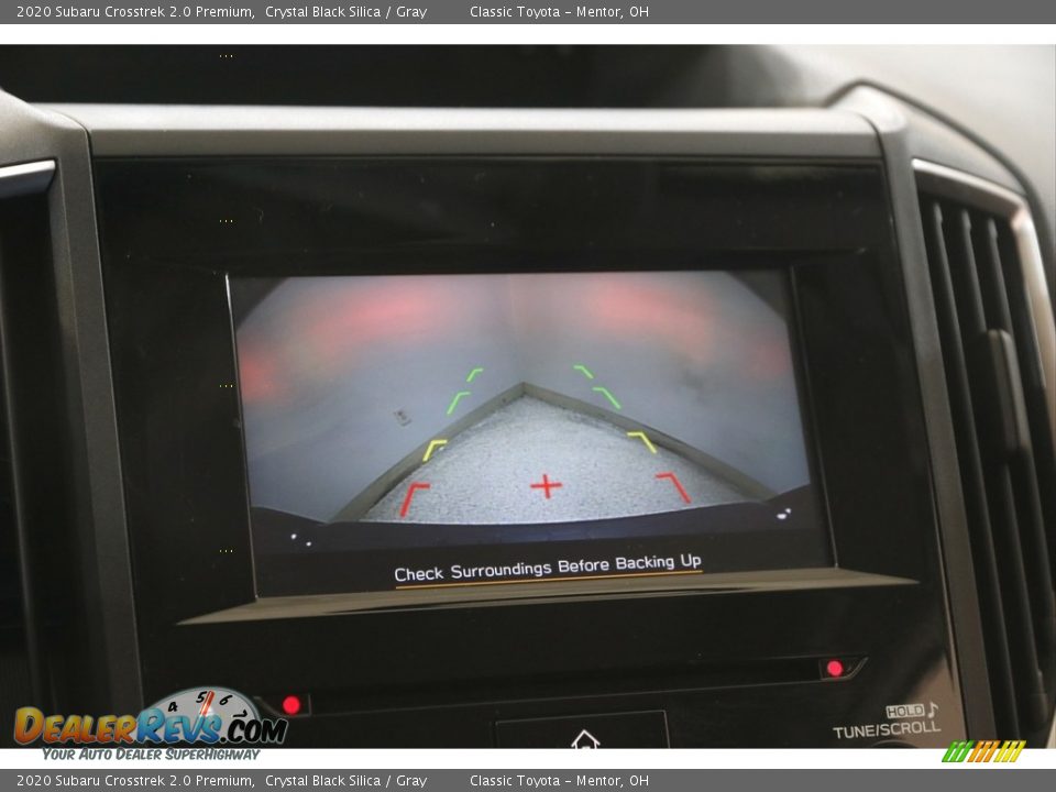 2020 Subaru Crosstrek 2.0 Premium Crystal Black Silica / Gray Photo #13