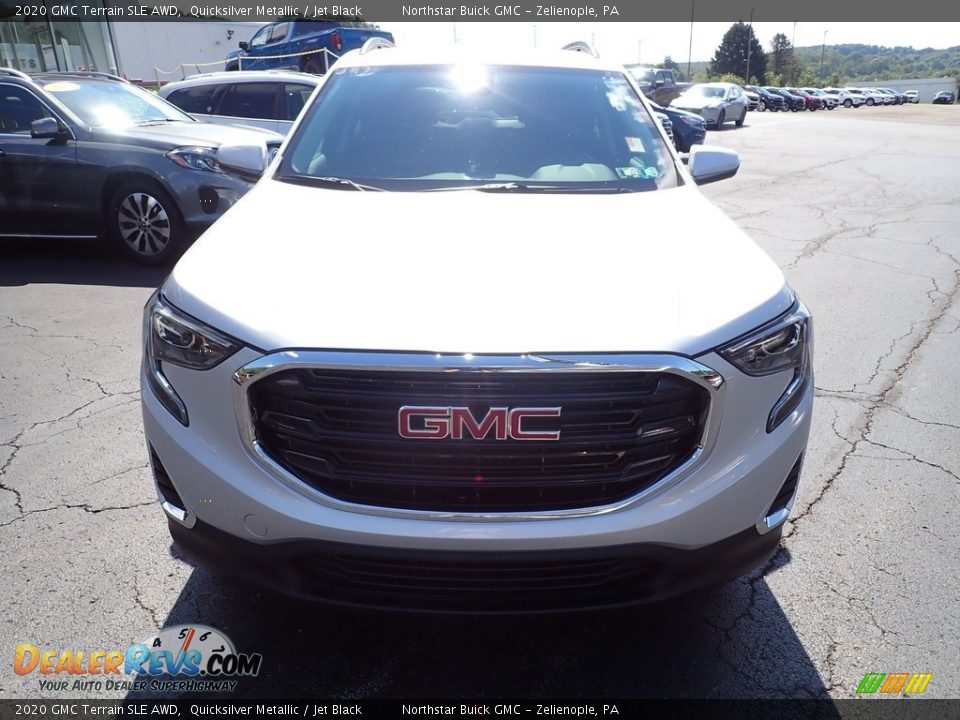 2020 GMC Terrain SLE AWD Quicksilver Metallic / Jet Black Photo #10