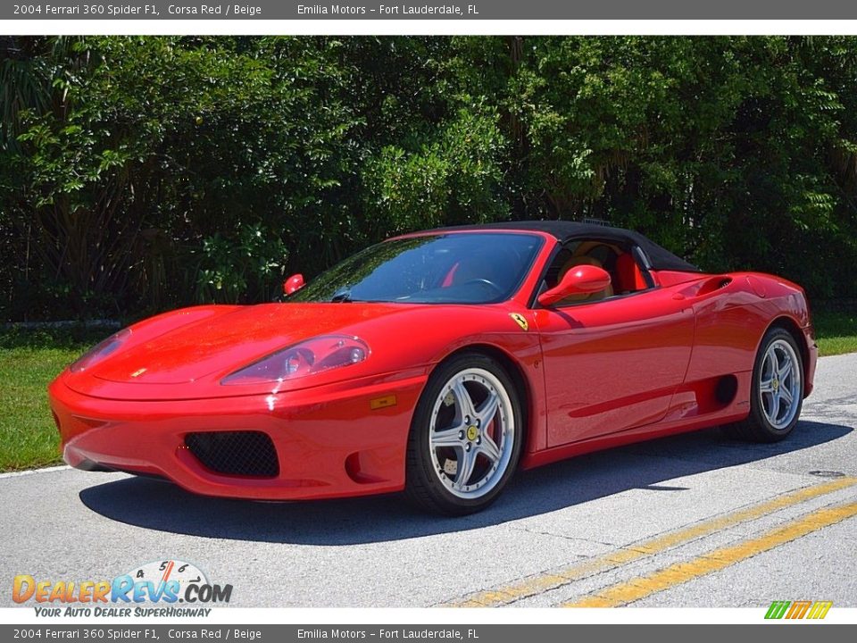 Corsa Red 2004 Ferrari 360 Spider F1 Photo #13