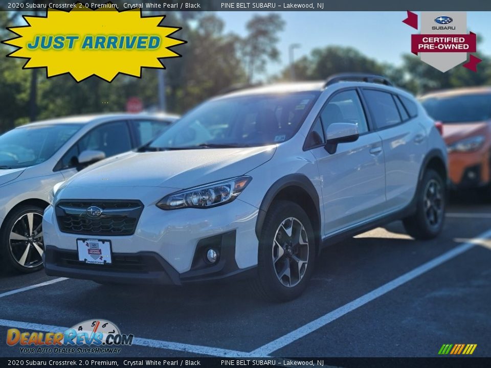 2020 Subaru Crosstrek 2.0 Premium Crystal White Pearl / Black Photo #1