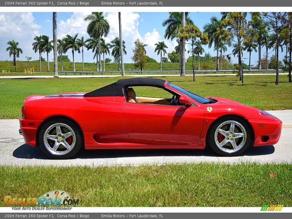 Corsa Red 2004 Ferrari 360 Spider F1 Photo #14