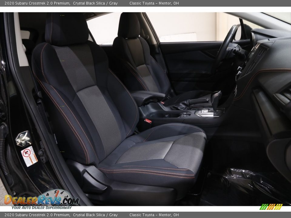 Front Seat of 2020 Subaru Crosstrek 2.0 Premium Photo #16