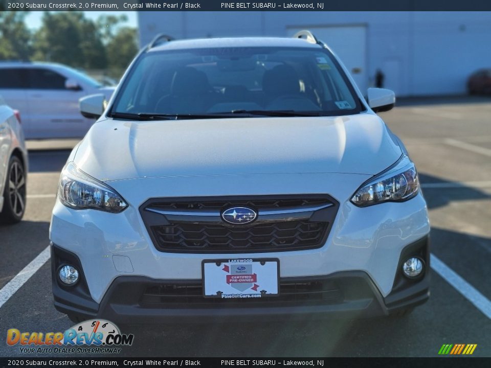 2020 Subaru Crosstrek 2.0 Premium Crystal White Pearl / Black Photo #2