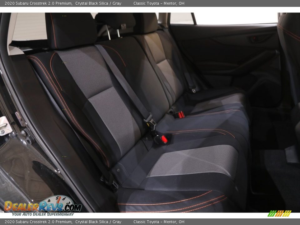 Rear Seat of 2020 Subaru Crosstrek 2.0 Premium Photo #17