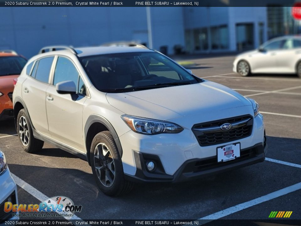 2020 Subaru Crosstrek 2.0 Premium Crystal White Pearl / Black Photo #3