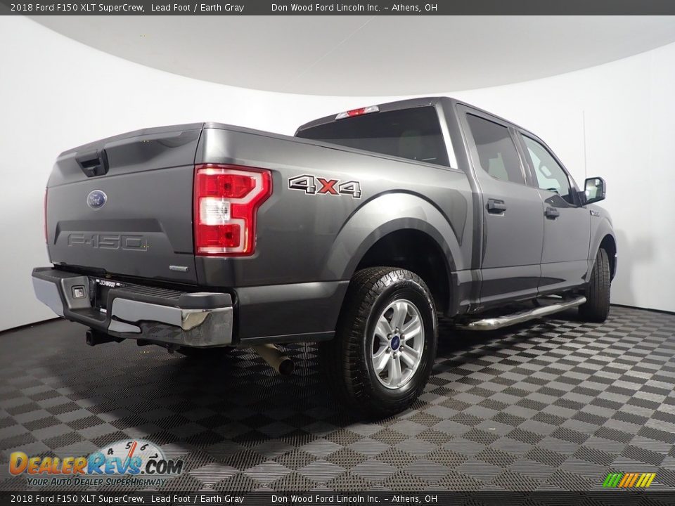 2018 Ford F150 XLT SuperCrew Lead Foot / Earth Gray Photo #15
