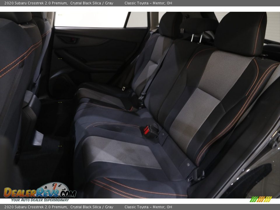 2020 Subaru Crosstrek 2.0 Premium Crystal Black Silica / Gray Photo #18