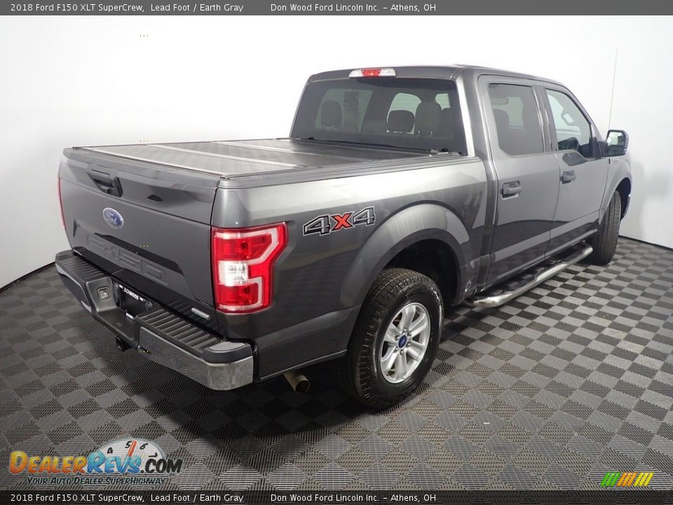 2018 Ford F150 XLT SuperCrew Lead Foot / Earth Gray Photo #16