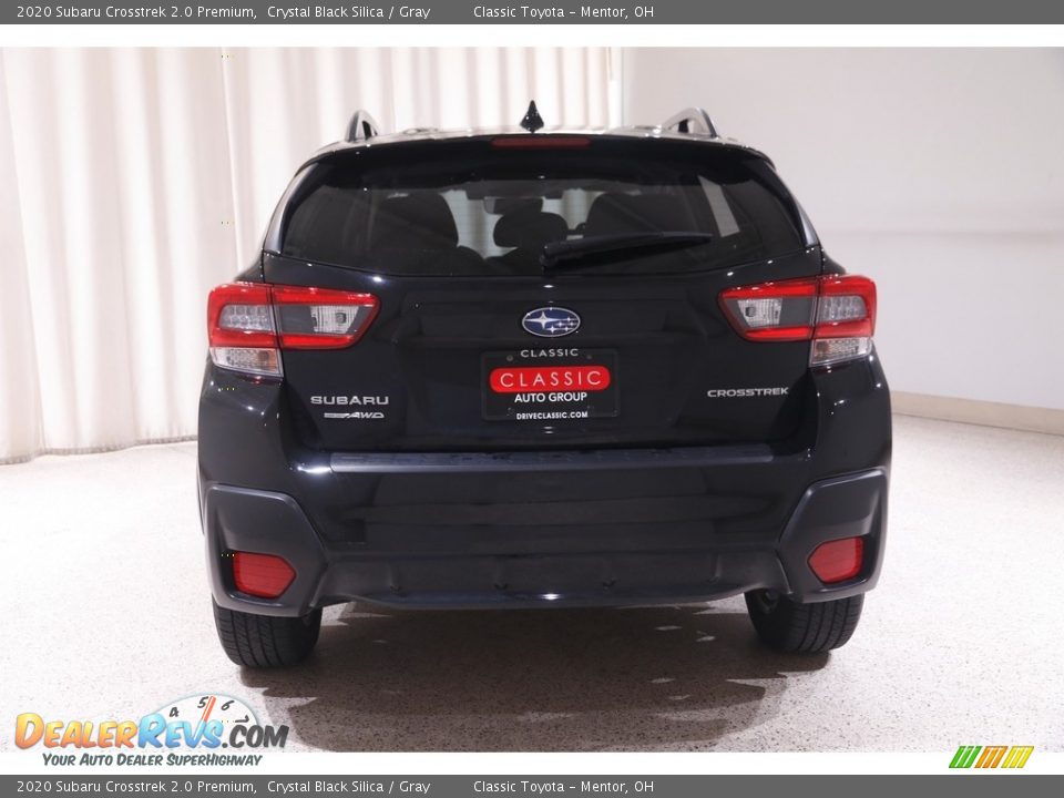 2020 Subaru Crosstrek 2.0 Premium Crystal Black Silica / Gray Photo #19