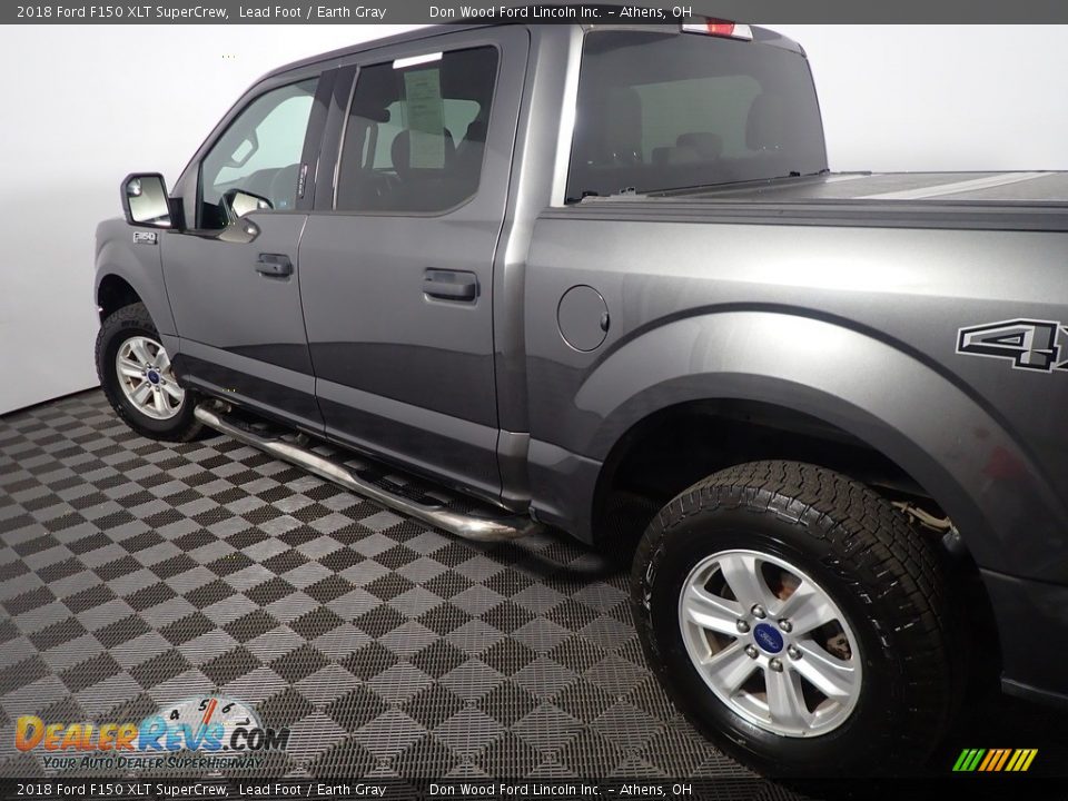 2018 Ford F150 XLT SuperCrew Lead Foot / Earth Gray Photo #17
