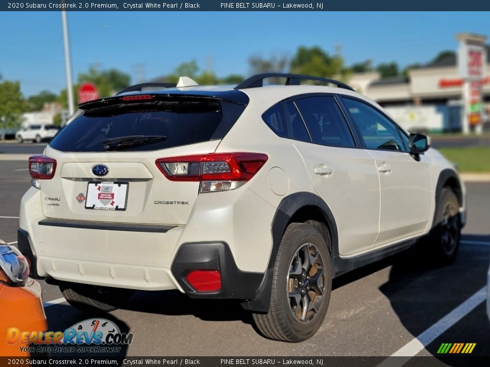 2020 Subaru Crosstrek 2.0 Premium Crystal White Pearl / Black Photo #5