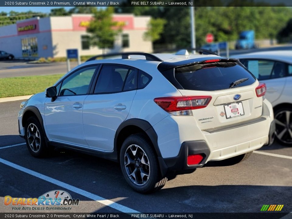 2020 Subaru Crosstrek 2.0 Premium Crystal White Pearl / Black Photo #6