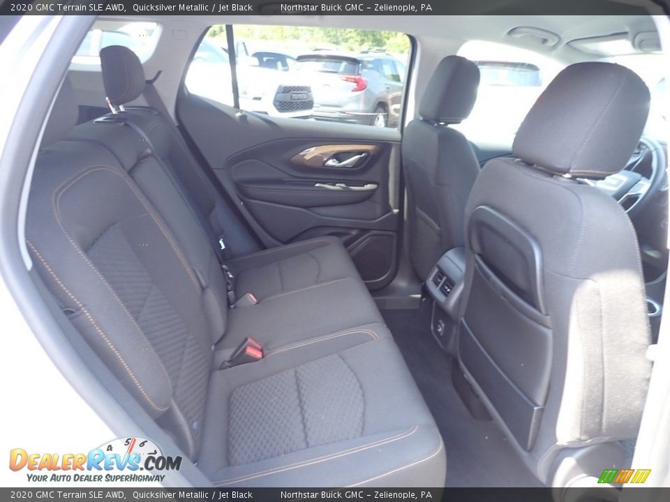 2020 GMC Terrain SLE AWD Quicksilver Metallic / Jet Black Photo #16