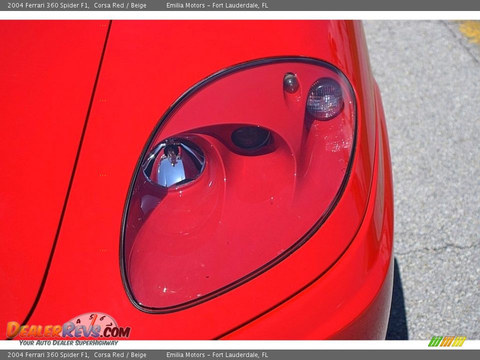 2004 Ferrari 360 Spider F1 Corsa Red / Beige Photo #21