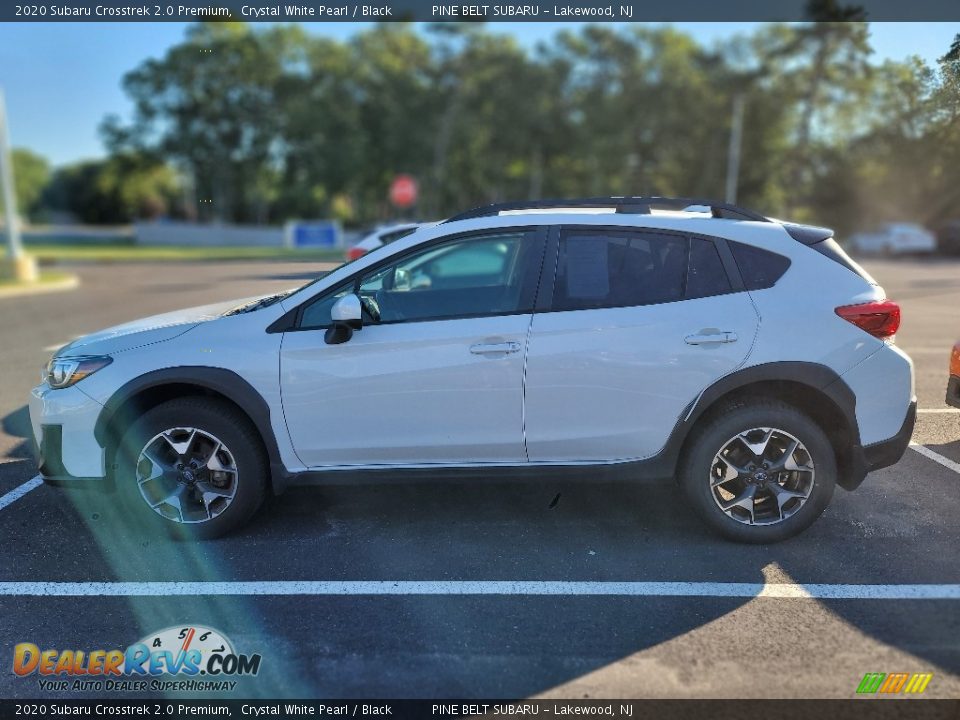 2020 Subaru Crosstrek 2.0 Premium Crystal White Pearl / Black Photo #7