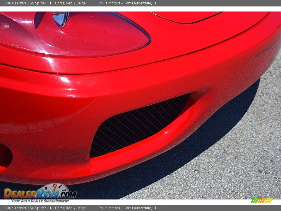 2004 Ferrari 360 Spider F1 Corsa Red / Beige Photo #22