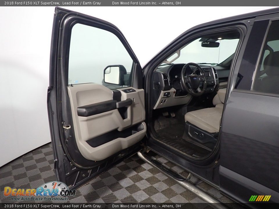 2018 Ford F150 XLT SuperCrew Lead Foot / Earth Gray Photo #20
