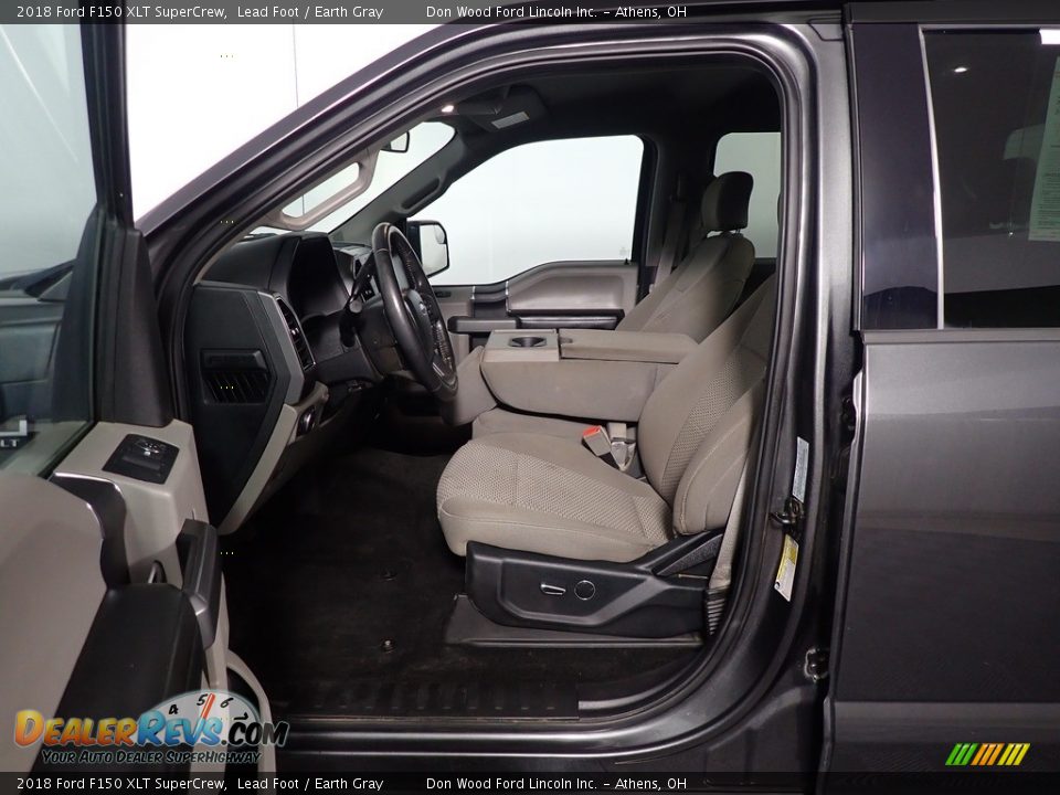 2018 Ford F150 XLT SuperCrew Lead Foot / Earth Gray Photo #22