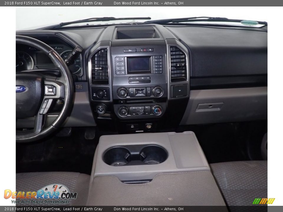 2018 Ford F150 XLT SuperCrew Lead Foot / Earth Gray Photo #25
